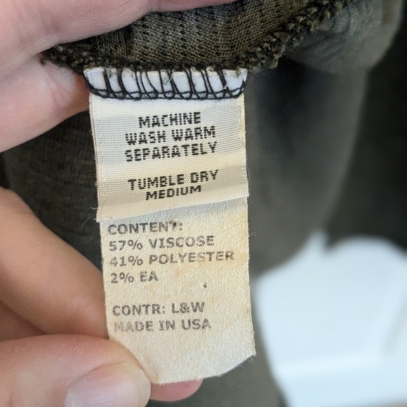 Cutloose Crimped Swing Coat In Green - Picture 6 of 6